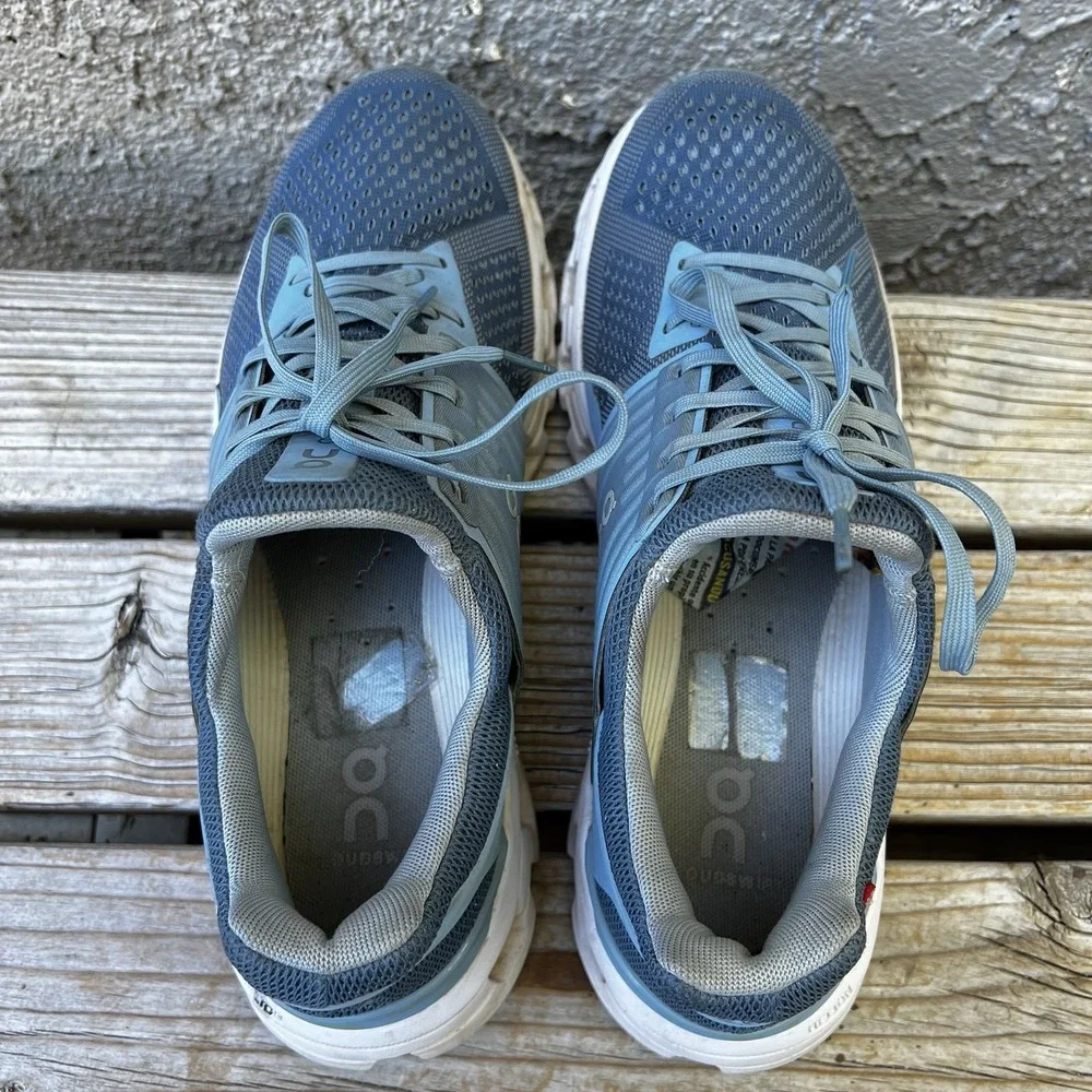 On Cloudswift Shoes Womens Size 10.5 Blue CloudTec Running Sneakers Athletic